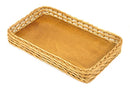 Bandeja de vime inteiro grande 53x33x7 altura
