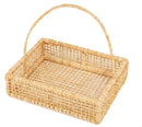 Cesta Retangular de Palha Grande – 41 × 29 × 9 cm (A)