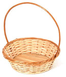 Cesta de vime Redonda Grande 36 x 9 cm altura