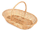 Cesta Pasteleira oval de vime G 56x40x14 altura