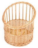 Porta Baguetes de Vime G 35x46 altura Cesto de Vime para Pães
