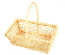 Cesta Primavera de Palha Grande 40x28x14 altura