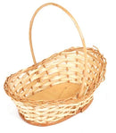 Arranjo Canoa Mini n.02 de vime 30x17x8 altura