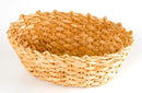 Cachepot Oval ou Porta Pão de Palha 20x14x8 altura