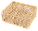 Bau Maleta de Palha media 40x35x16 altura