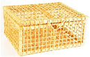 Bau de Palha Retangular grande 33x22x16 altura