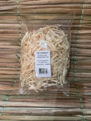 Palha de madeira natural pacote pequeno 40g
