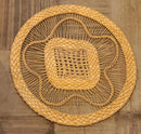 Tapete de Palha de Milho 90 cm (Mandala)