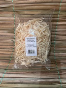 Palha de madeira natural pacote pequeno 40g
